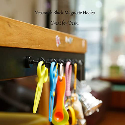 Neosmuk Magnetic Hooks, Cruise Ship Essentials, 26#,Black - color: Black, size: 80lb
