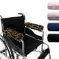 SPRING SEAON Wheelchair Armrest Covers 2 Pack Soft Memory Foam Wheelchair armrest Pads Wicking Washable for Office Transport Chair (Khaki Leopard Print) - color: Khaki Leopard