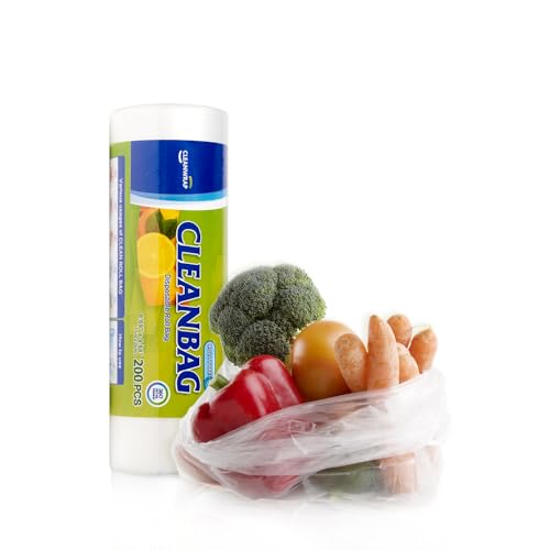 CLEANWRAP Food Storage Roll Bags (6.69 * 9.84-200 PCS) - Mother's Day Gifts for Mom - Roll Food Bags, Mini & Produce Bags - size: Small