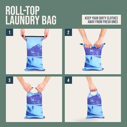 Large Compression Packing Cubes for Travel-Packing Cube Luggage Organizers 7 Piece Set for Checked Luggage-Ultralight, Expandable/Compression Bags by TRIPPED Travel Gear (Getaways) - color: Getaways