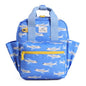 Itzy Ritzy Toddler Backpack - Daycare Bag - Features Adjustable Shoulder Straps, 2 Side Pockets & Spacious Interior with Wipeable Fabric Lining & Name Label, Airplane - color: Airplane