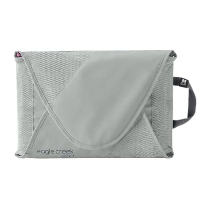Eagle Creek Pack-It Reveal Garment Folder - Travel Garment Bag with Compression Wings to Maximize Luggage Space - Convenient Top Handle - Quick Drying Material - Storm Grey - Medium - color: Grey