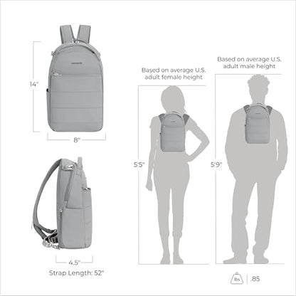 Travelon Anti-Theft Roam Convertible Backpack Sling - color: Glacier