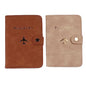 Passport Wallets Travel Holder Set,Honeymoon gift,matching passport holder for Wedding Bridal Shower - color: Brown-1
