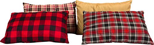Teton Sports Camp Pillow; Great for Travel, Camping and Backpacking; Washable, Brown - color: Brown