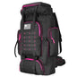Hiking Backpack for Men 70L/100L Camping Backpack Military Rucksack Molle 3 Days Assault Pack for Climbing | Camping Backpack - color: 70l-blackrose