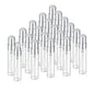 20Pcs 5ml Empty Clear Glass Mist Spray Bottle Refillable Mini Perfume Atomizer Travel Sample Bottle with Silver Aluminized Nozzle Makeup Container for Perfume (5ml Silver Caps) - color: 5ml Silver Caps