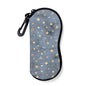 Sunglasses Soft Case with Carabiner Ultra Light Neoprene Zipper Glasses Case - color: Stars