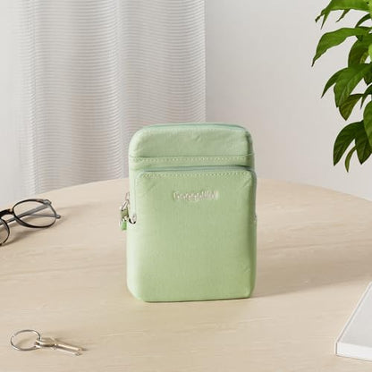 Baggallini Women's Securtex Anti-theft Activity Crossbody Bag - color: Moss