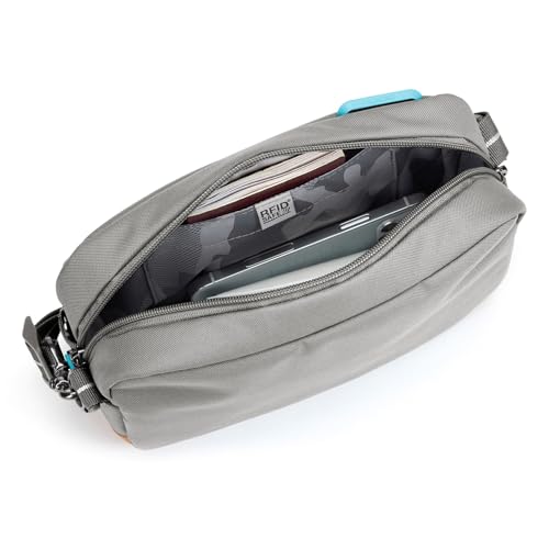 Pacsafe GO Crossbody | Anti Theft - color: Stone, size: 2.5 litre