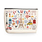 Funny Paris Travel Gifts for Women Makeup Bag France Paris Lovers Gift Birthday Mothers Day Anniversary Cosmetic Bag Travel Toiletry Bag Traveler Essentials Friendship Gifts for Girls Sister Travelers - color: Paris