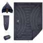 iClimb 3M Thinsulate Insulation Warm Camping Blanket Ultralight Compact - color: Dark Grey, size: 72.8” × 55”, 1.52 lb