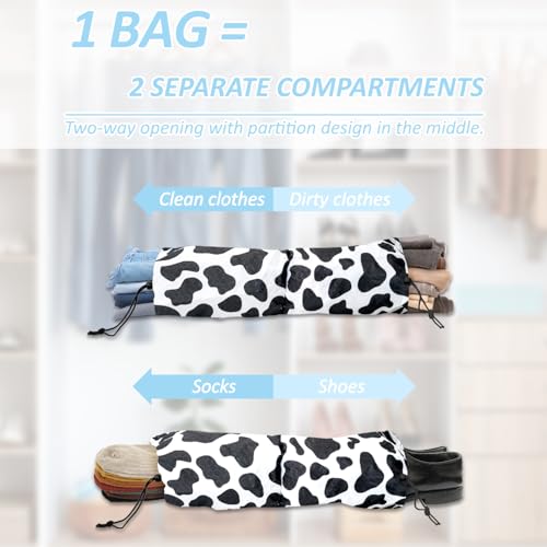 Travel Animal Skin Print Compression Packing Cubes Set - Slim-Fold Packing Organizers -Travel Essential Bag for Clothes Shoes Cosmetics Toiletry 7 Piece - color: Black-10