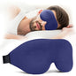 NEWVANGA Sleep Mask for Back and Side Sleeper, Block Out Light, Luxury Sleeping Eye Mask of 3D Night Blindfold, Zero Pressure Breathable Travel Eye Cover Blue - color: Blue
