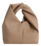 Slouchy Suede Crescent Crossbody Purses Women Cute Hobo Bags Trendy Satchels Underarm Shoulder Bag Travel Tote Handbag 2026 - color: B Pu Light Khaki-no Strap