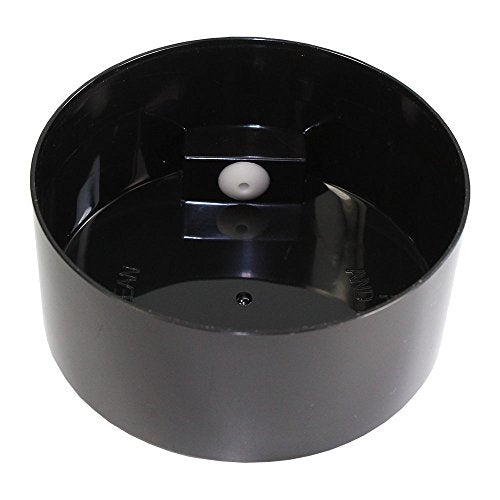 Tightvac - 3oz to 12 Ounce - Patented Airtight Container | Multi-use Vacuum Container Works as Smell Proof Containers for Herbs and Dry Goods. Black Clear - color: Black Cap & Clear Body