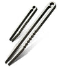Canku 2pcs Mini Tweezers Portable Titanium Alloy EDC Survival Camping Outdoor Travel Tool(Silver) … - color: Silver