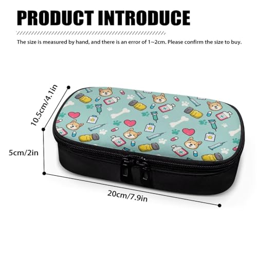 Insulin Cooler Travel Case with Top Handle for Adluts Easy to Carrying, Cute Puppy Diabetic Care Organizer Portable Diabetic Supplies Bag for Medication Supplies - color: Cute Puppy