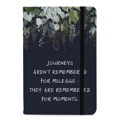 Passport Book Holder Passport Wallet for Children Passport Holder for Kid Passport Cover for Boy and Girl Passport Case Passport Books Holder 1 PCS Mother's Day (6x4IN) - color: Black Leaves-1pcs