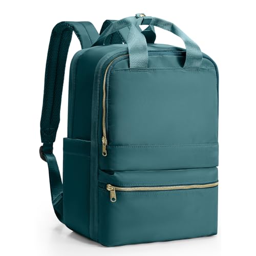 wepadre Small Travel Backpack Carry on Flight Approved Personal Item Travel Bag Carry on Backpack for Women Work Laptop Backpack for Traveling Carry on Luggage Mochila De Viaje - color: Peacock Blue