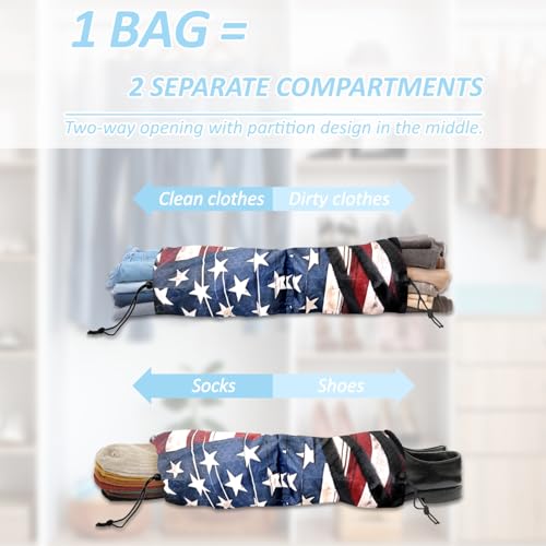 National flag Compression Packing Cubes Set (7 Piece) - 1776 flag Travel Organizer Bags Essential Bag for Clothes Shoes Cosmetics Toiletry - color: Black-9