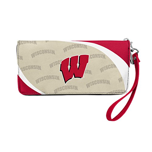 Littlearth NCAA Curve Zip Organizer - Officially Licensed Teams - color: Wisconsin Badgers