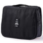 Travel Toiletry Bag for Women, Hanging Toiletry Bag with Multi-Pockets, Toiletry Bag for Traveling Easy Clean, Travel Organizer Black - color: Black