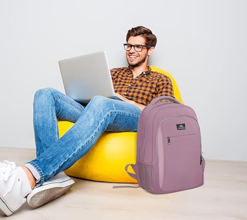 MATEIN Personal Item Backpack 18 * 14 * 8, Underseat 15.6 inch Travel Laptop Backpack for Women, Sturdy Water Resistant Slim Daypack College Computer Bag Gift, Dark Purple - color: Dark Purple, size: 15.6 Inch
