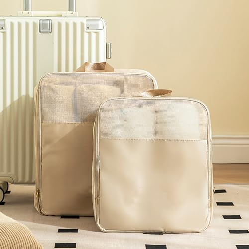 Space Saving Bags for Travel Home Storage Reusable Compression Organizers Luggage Capacity Portable Foldable Reusable Compression Bags for Clothes