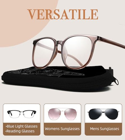 Sunglasses Case Soft Glasses Cases for Women Pouch Eyeglass Bag Eye Glass Kids Girls Sun Glasses Cute Kawaii - color: Black Gear