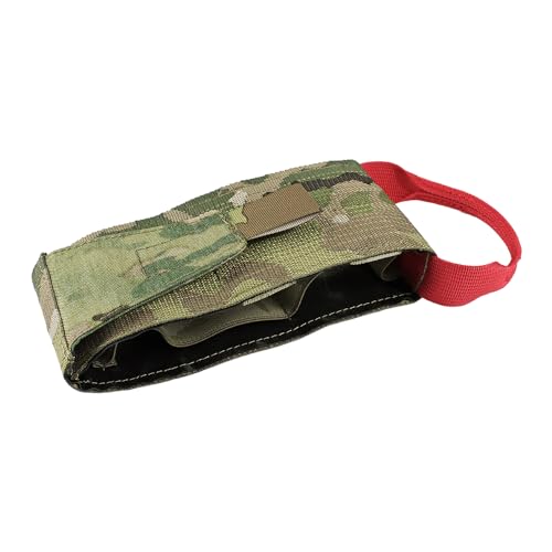 IFAK Insert, Tactical Pocket First Aid Pouch Insert, Portable EDC Slim Medical Trauma Kit Organizer MED Panel Webbing Handle - color: CP