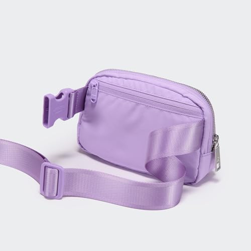 Pander Everywhere Belt Bag for Women, Fashion Waist Packs, Crossbody Bags, Everywhere Belt Bag with Adjustable Strap (Lilac Purple). - color: Lilac Purple