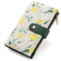 yiijay Womens Wallet RFID Blocking Vegan Leather Trifold Clutch Credit Card Holder Ladies Travel Wallet Purse with Pen Holder - color: 2Lemon