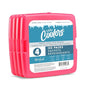 Cool Coolers by Fit & Fresh Slim Ice Packs, Quick Freeze Reusable Ice Packs for Lunch Boxes & Coolers, Long-Lasting, Space Saving Lunch Ice Packs, Dark Pink 4PK - color: Pink