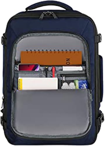 Vancropak 35L Traveling Backpack, Airplane Approved Travel Carry on Bag hand luggage, Water Resistant Lightweight Luggage Suitcase Backpack Overnight Weekender Business Daypack Bag for Men Women, Blue - color: Blue, size: Large