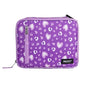 PackIt Freezable Classic Lunch Box, Leopard Hearts Purple, Built with EcoFreeze Technology, Collapsible, Reusable, Zip Closure With Front Pocket and Buckle Handle, Designed for Fresh Lunch On the Go - color: Leopard Hearts Purple
