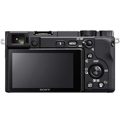 Sony a6400 4K Mirrorless Camera ILCE-6400/B Body Only | Official Sony USA Partner Model | Bundle with Travel Case Gadget Bag and Deco Gear Deluxe Accessories Kit Extra Battery Remote & Flash Bundle - style: Camera Only + Pro Kit