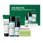 SOME BY MI AHA BHA PHA 30Days Starter Kit - Toner 1.01Oz, Serum 0.33Oz, Cream 0.7Oz, Cleansing Bar 1.05Oz - Mild Exfoliating Daily Skin Care Set - Skin Wastes, Sebum, Oiliness Care - Korean Skin Care - color: Miracle Kit with Bar