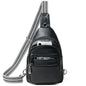 Leresas Sling Bag for Women Cross Body Bags Fanny Packs Over the Shoulder Bag Sling Backpack Vegan Leather Trendy Gifts Travel Handbag Black - color: Black