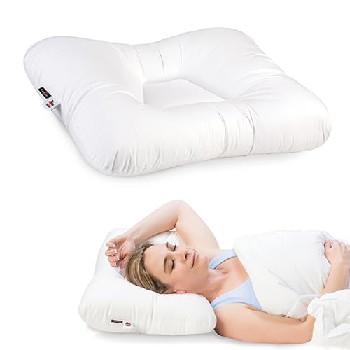 Core Products Tri-Core Comfort Zone Cervical Support Pillow, Temperature Regulating Outlast, Gentle (Medium Firm) - Full Size - size: 1 Count (Pack of 1)