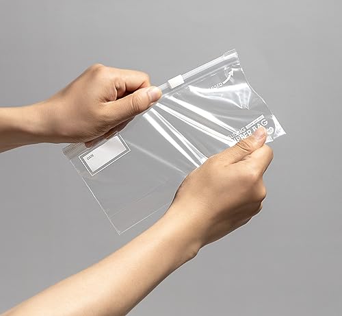 Snack Slider Storage Bags- 80 Count, Featuring Expandable Bottom, Zero BPA, Microwave-Safe(2 boxes of 40) - size: SNACK