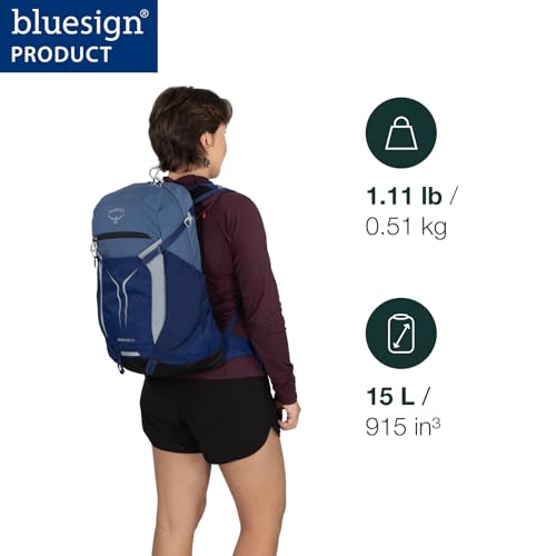 Osprey Sportlite 20L Lightweight Hiking Backpack for Men and Women - Everyday Hiking Bag - Travel Daypack, Tungsten Yellow - color: Tungsten Yellow, style: 20l