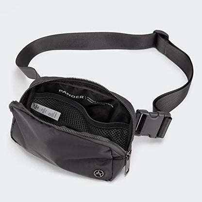 Pander Cross Body Fanny Pack for Women, Fashion Waist Packs, Crossbody Bags, Belt Bag with Adjustable Strap (Dim Grey). - color: Dim Grey