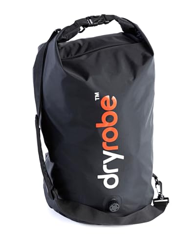 Dryrobe Travel Compression Bag - Large Compact Waterproof Bag for Swim Parka Storage - Swimming/Surfing/OCR - 33 L - Black - color: Black