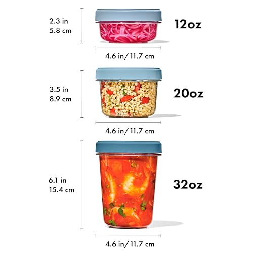 OXO Good Grips Twist & Stack 12-Piece Container Set - style: 12 Piece Set
