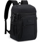 Tuwubi Cooler Backpack 35/42 Cans, Backpack Coolers Insulated Leak Proof for Men Women, Waterproof Soft Sided Lunch Camping Beach Travel Ice Chest Backpack Cooler Bag - color: Black, size: Large