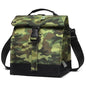 SUNNY BIRD Insulated Lunch Bag Rolltop Lunch Box Tote Bag for Women, Men, Adults and Teens (Camouflage) - color: Camouflage