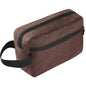 Icramsy Travel Toiletry bag Toiletry bag for women men Hanging Cosmetic bag Travel accessories for Women Men (Brown) - color: Brown