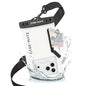 Case-Mate IP68 Waterproof Phone Pouch with Zip Pocket for 3 Cards & Cash - Large Floating Phone Case w/Crossbody Lanyard - Beach Cruise Ship Travel Essentials Compatible w/All Devices - Sand Dollar - color: Sand Dollar w/ Zip Pocket