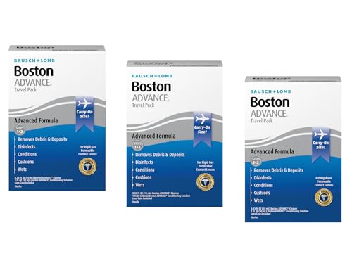 Bausch & Lomb Boston Advance Formula, Travel Pack Combo (3 pack)
